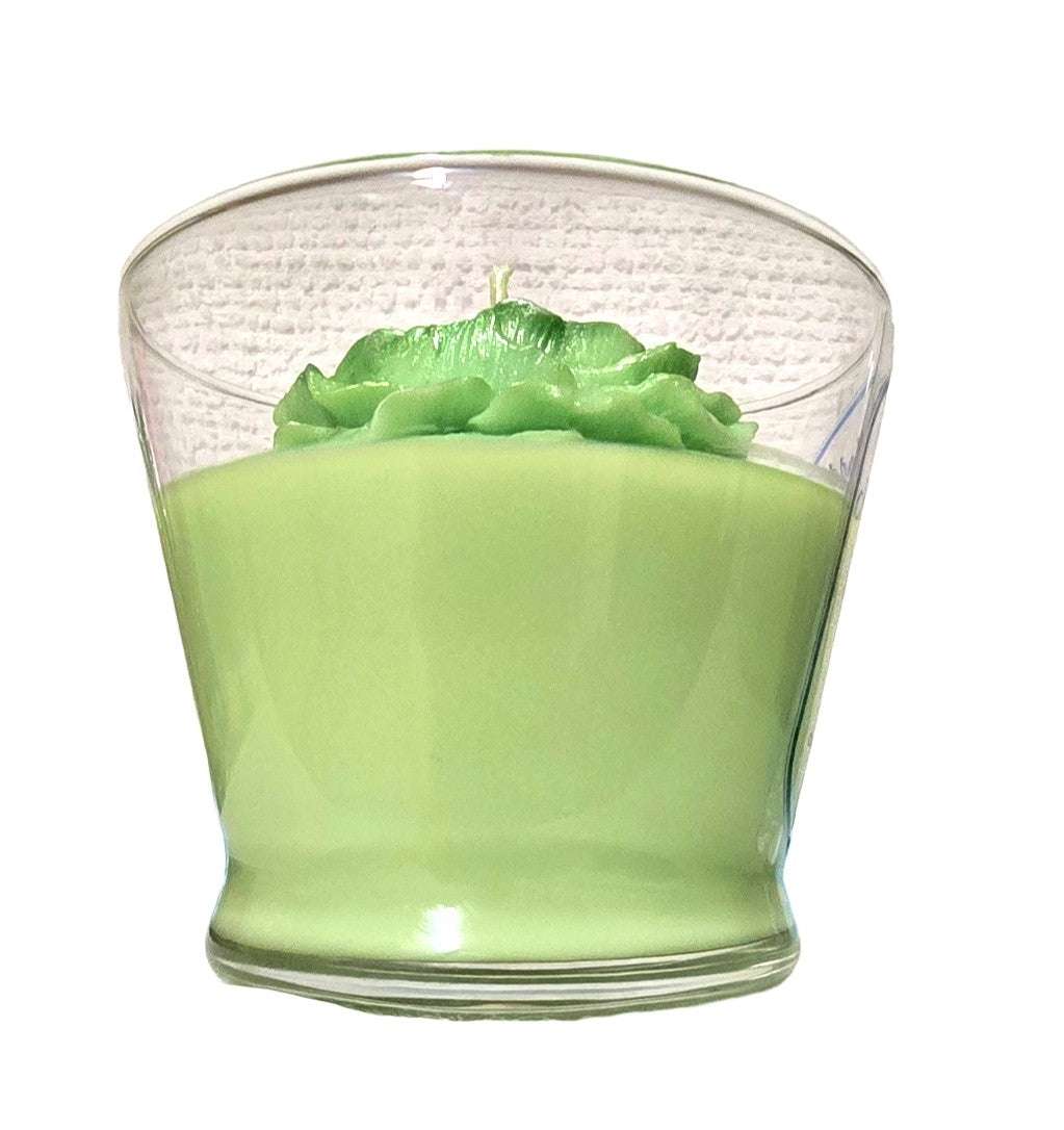 Coconut Rose Crown Scented Candle for Home Decor