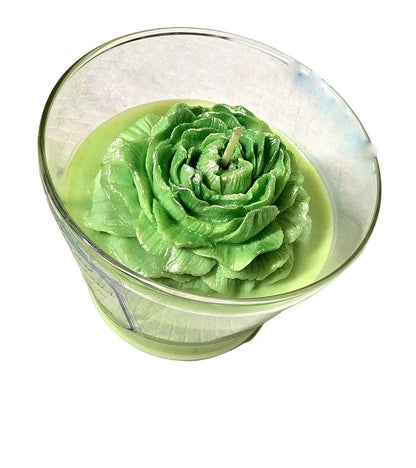 Coconut Rose Crown Scented Candle for Home Decor